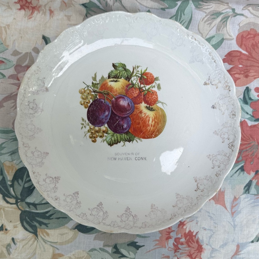 Homer Laughlin Souvenir plate Vintage